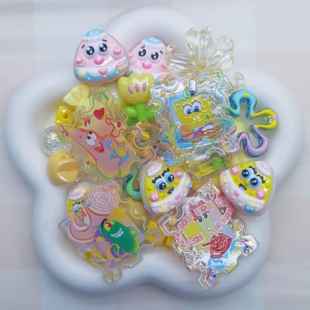 Self selected plastic beads