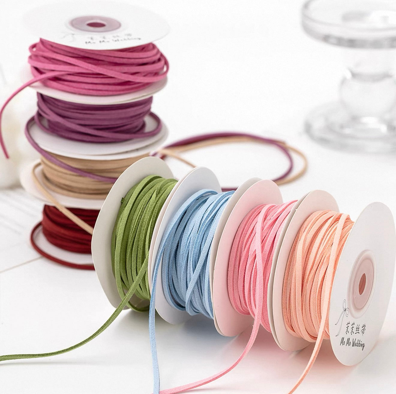 Deer Velvet Ribbon
