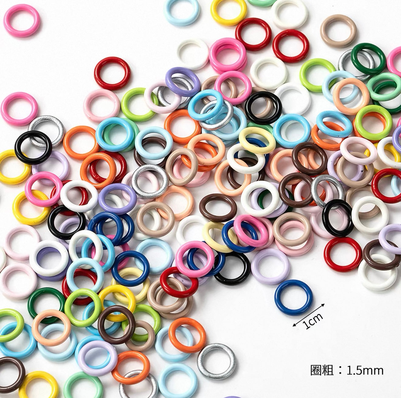 Metal Closed Jump Rings