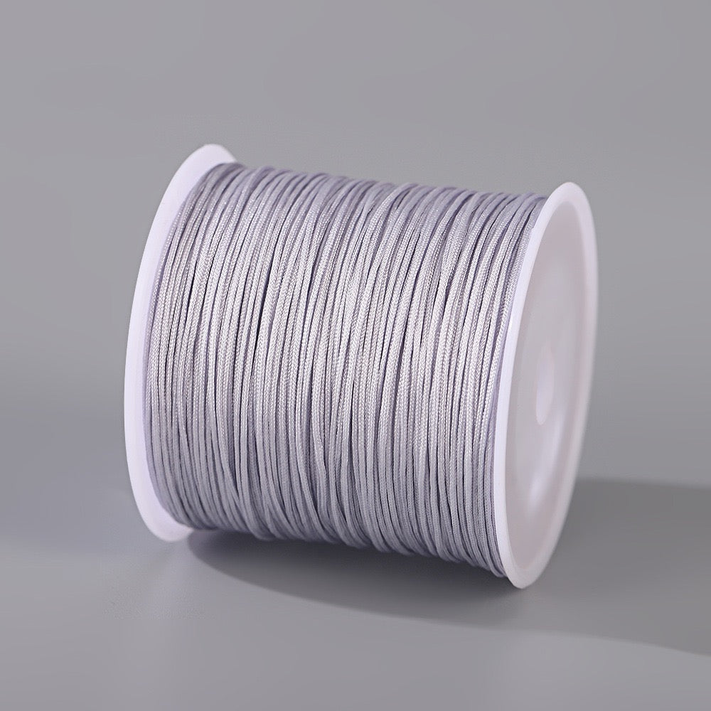 Hand-braided 50-meter jade cord