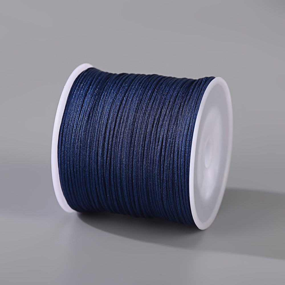 Hand-braided 50-meter jade cord
