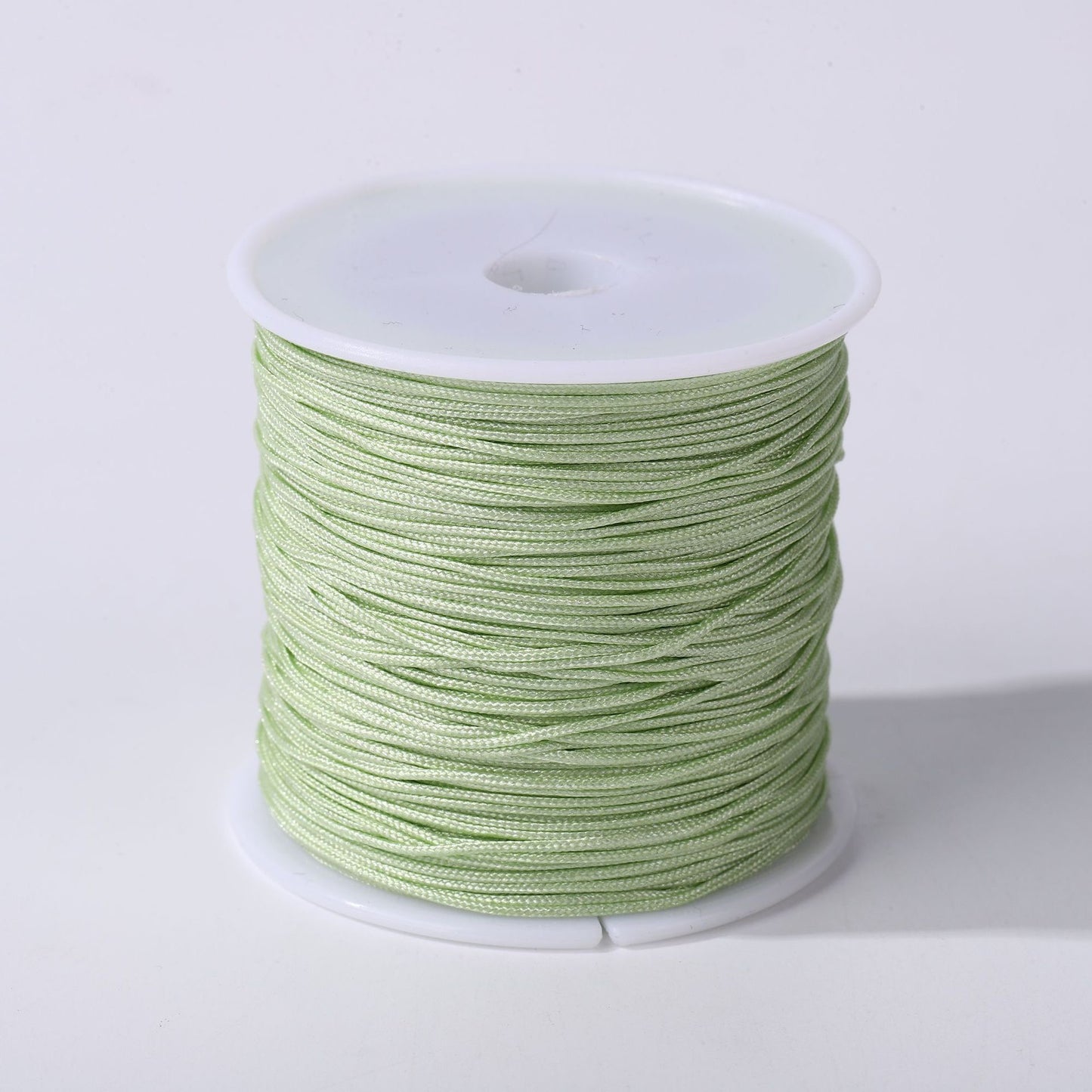 Hand-braided 50-meter jade cord